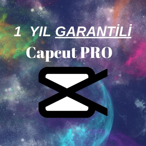  CAPCUT PRO 1 YILLIK PREMİUM HESAP